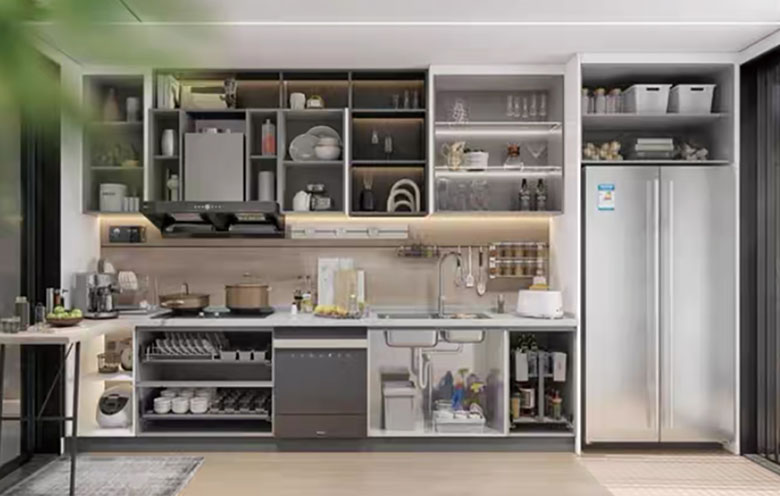 廚房裝修,臺上盆